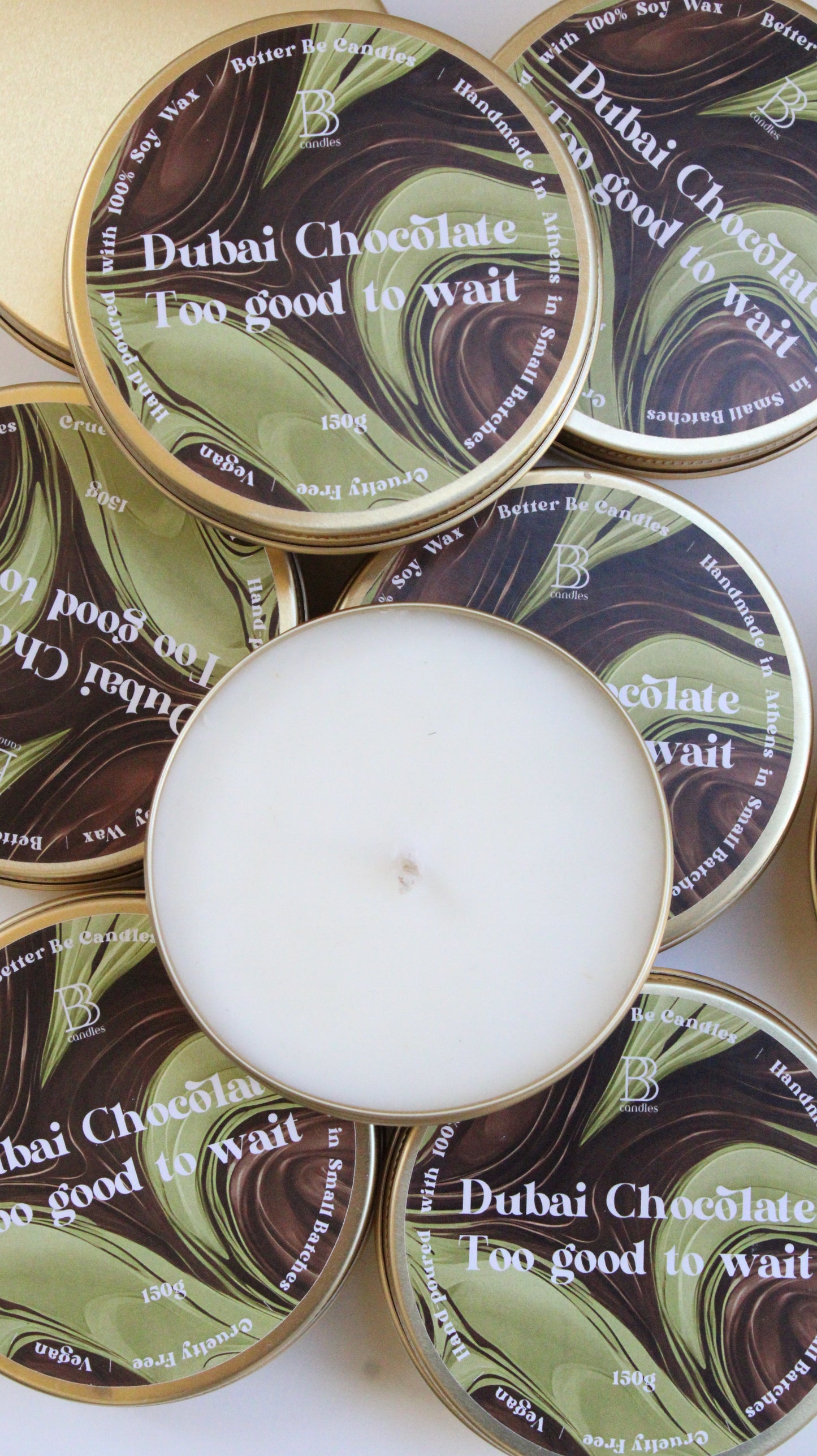 Dubai Chocolate Too good to wait | Natural Soy Candle