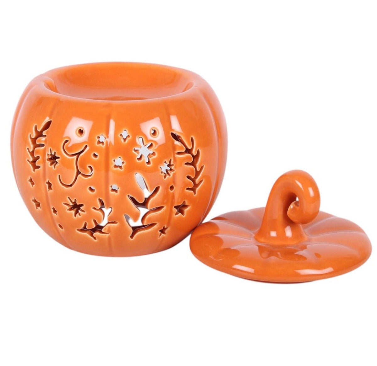 Orange Folk Pumpkin Wax Burner