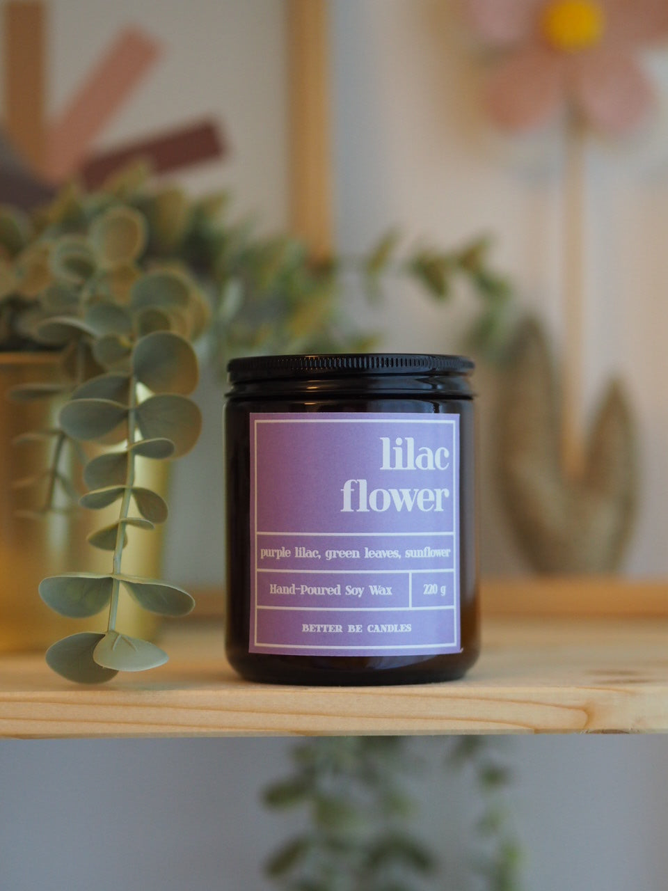 Lilac Flower (Πασχαλιά) | Φυτικό Κερί Σόγιας