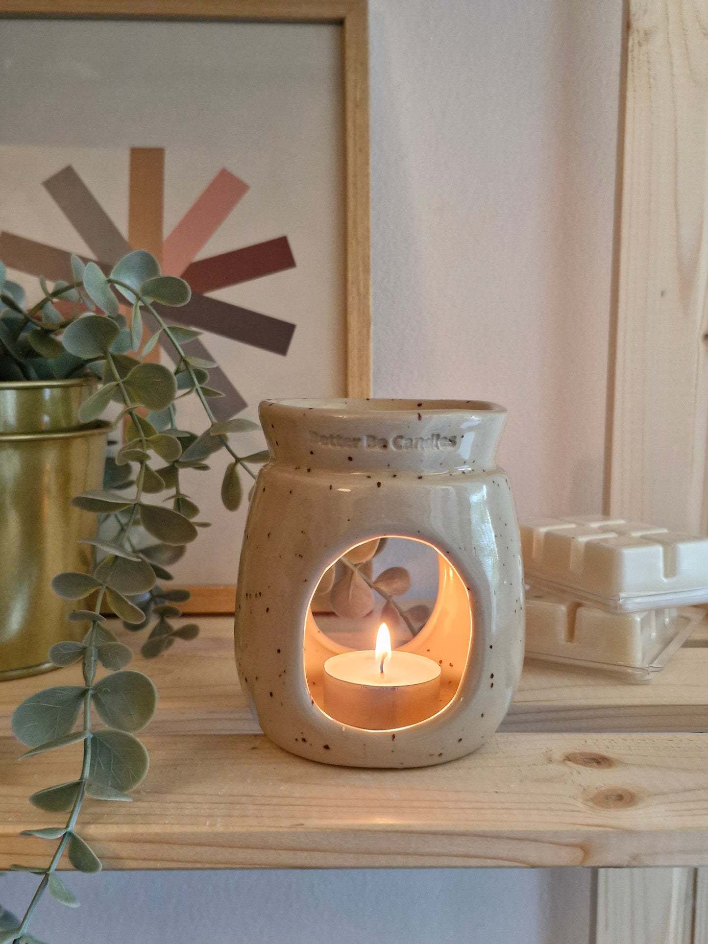 Χειροποίητος Κεραμικός Καυστήρας Better Be Candles