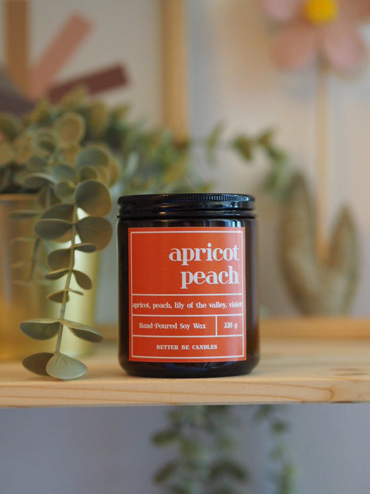 Apricot Peach | Φυτικό Κερί Σόγιας