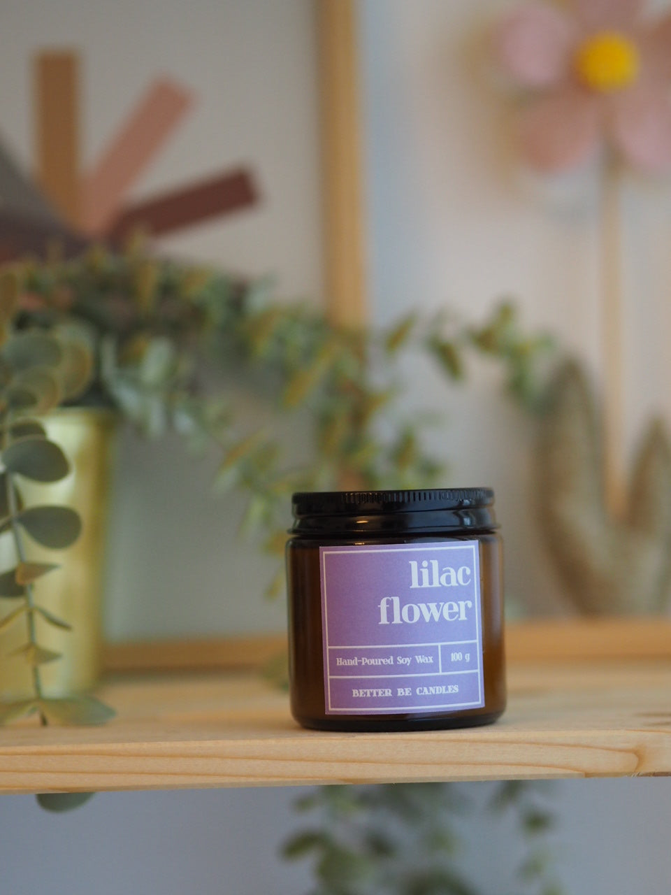 Lilac Flower (Πασχαλιά) | Φυτικό Κερί Σόγιας