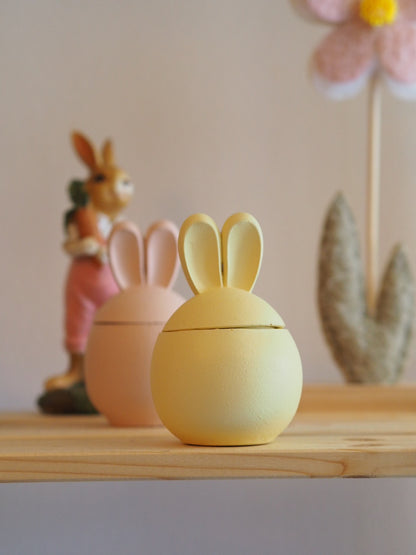 Χειροποίητο Τσιμεντένιο Δοχείο Bunny
