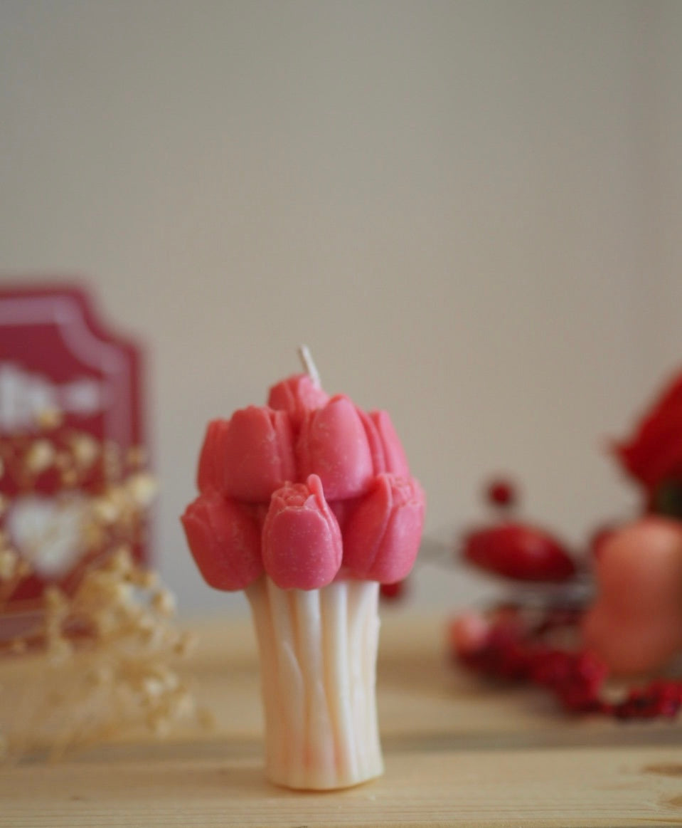 Flower Bouquet Candle
