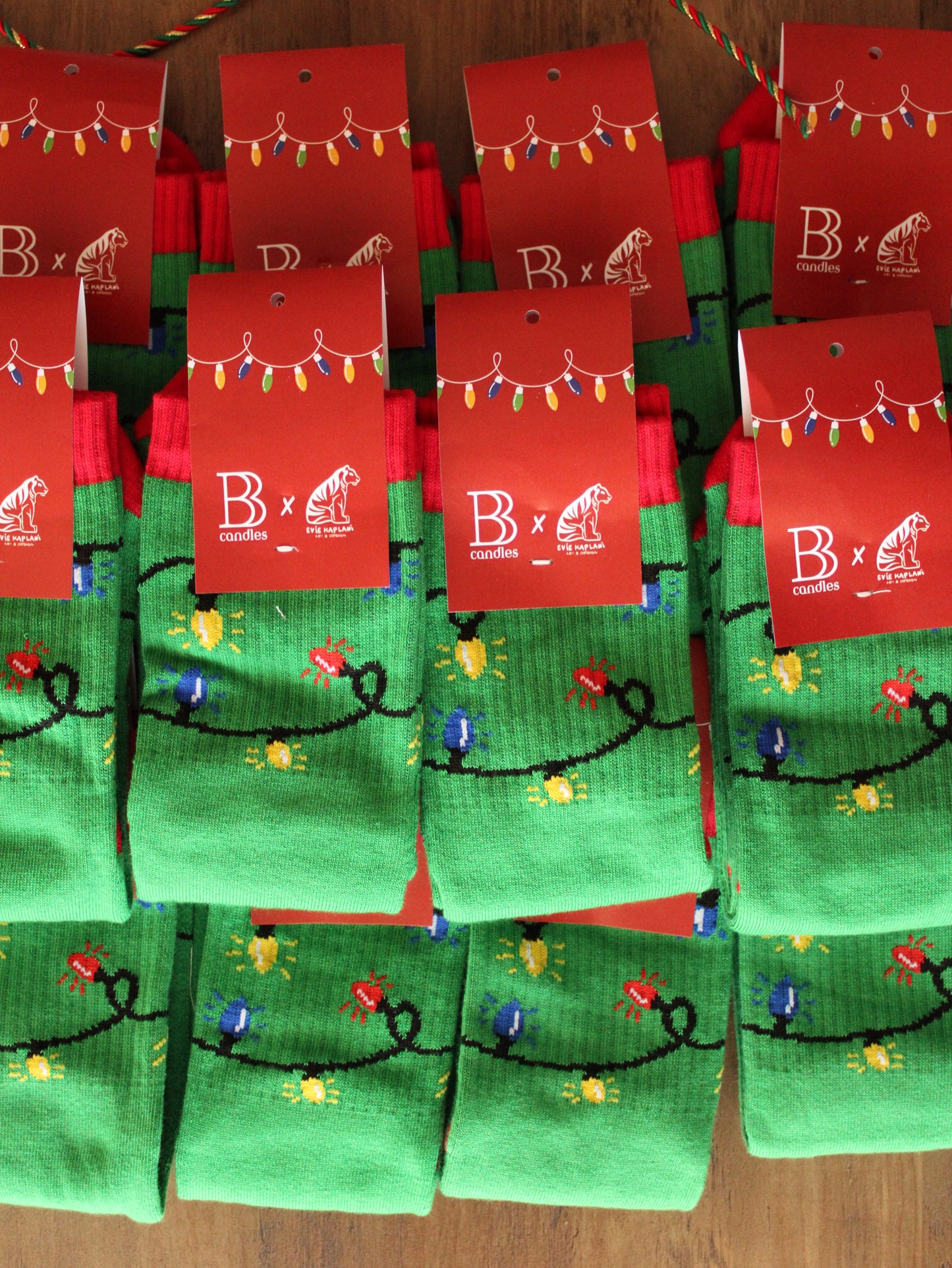 Christmas Socks Better Be Candles X Evie Onoff