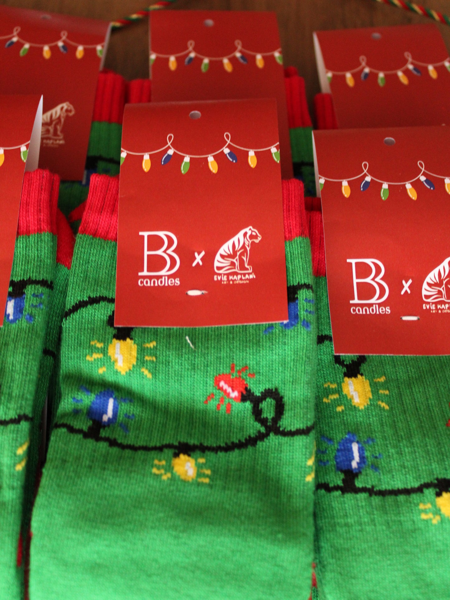 Christmas Socks Better Be Candles X Evie Onoff