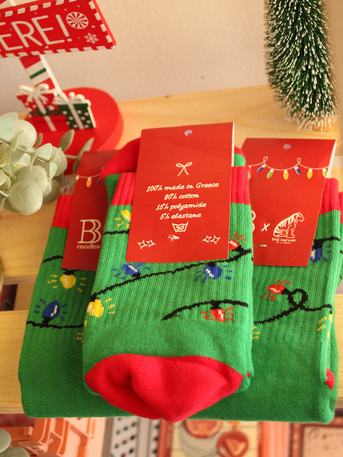 Christmas Socks Better Be Candles X Evie Onoff