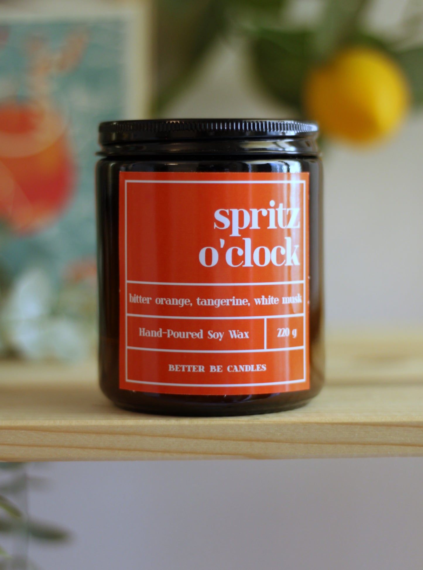 Spritz O'clock | Φυτικό Κερί Σόγιας