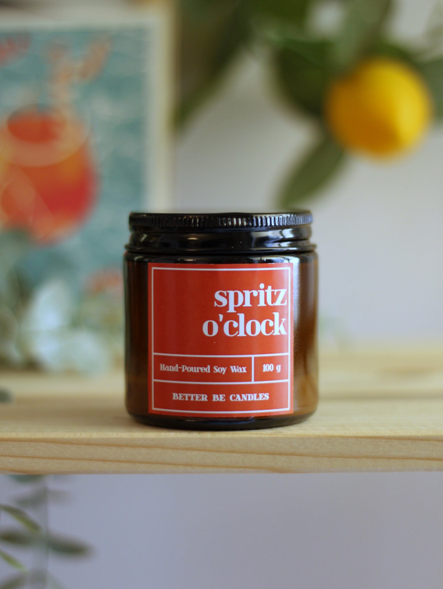 Spritz O'clock | Φυτικό Κερί Σόγιας