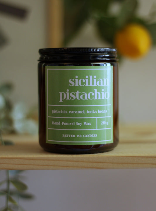 Sicilian Pistachio | Φυτικό Κερί Σόγιας