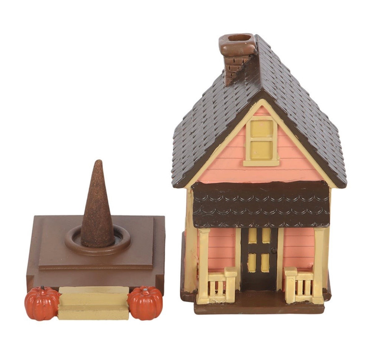Pink House Incense Cone