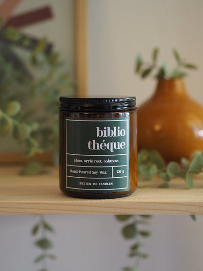 Bibliothèque | Natural Soy Candle