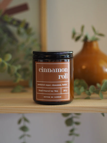 Cinnamon Roll | Φυτικό Κερί Σόγιας