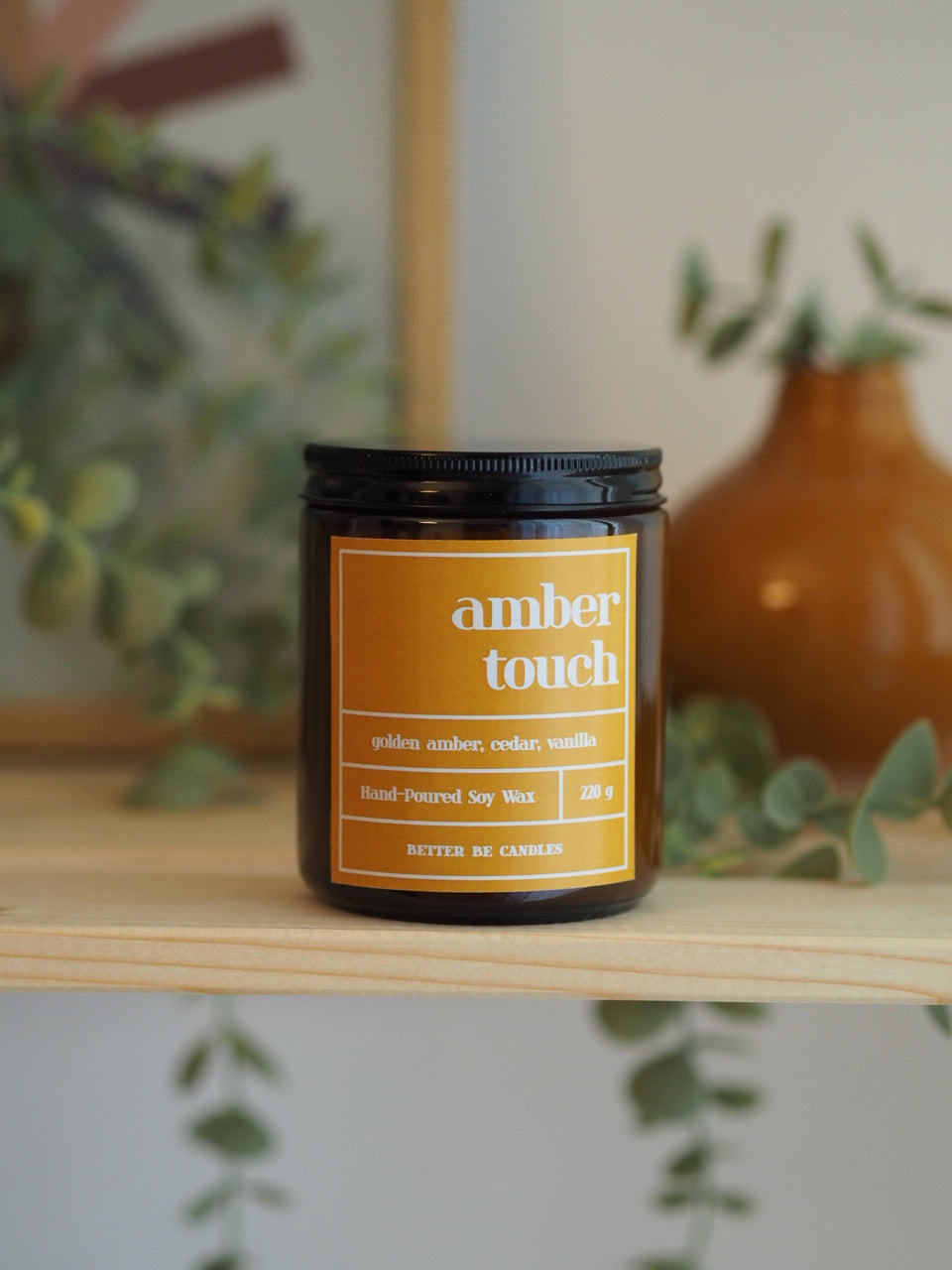 Amber Touch | Φυτικό Κερί Σόγιας