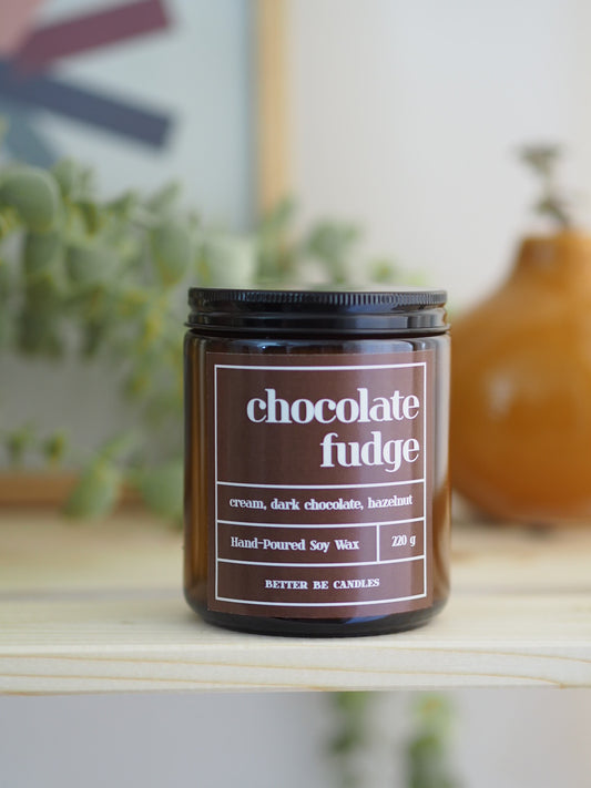 Chocolate Fudge | Φυτικό Κερί Σόγιας