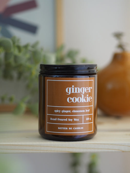 Ginger Cookie | Φυτικό Κερί Σόγιας