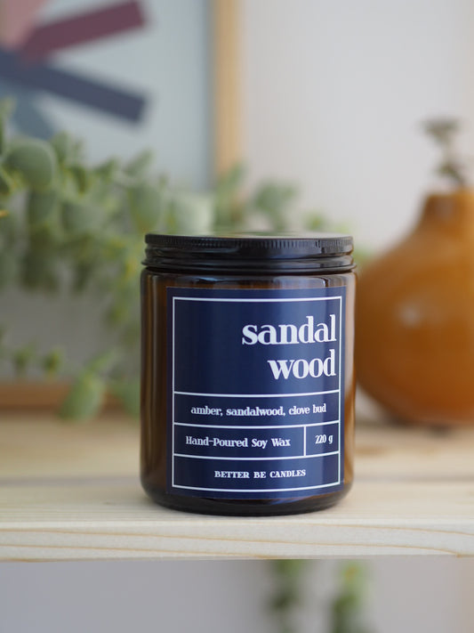 Sandalwood | Φυτικό Κερί Σόγιας