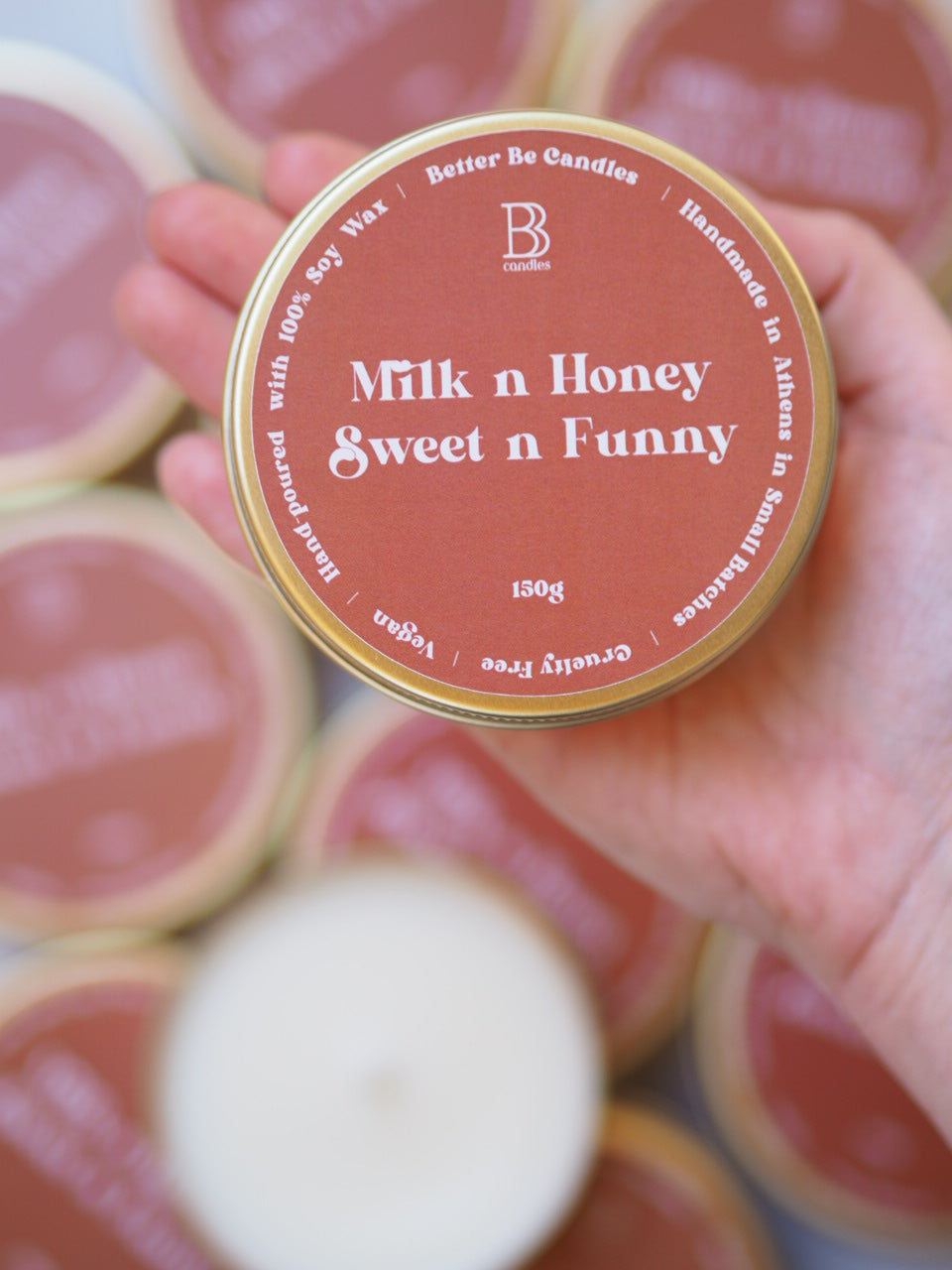 Milk n' Honey Sweet n' Funny |  Φυτικό Κερί Σόγιας