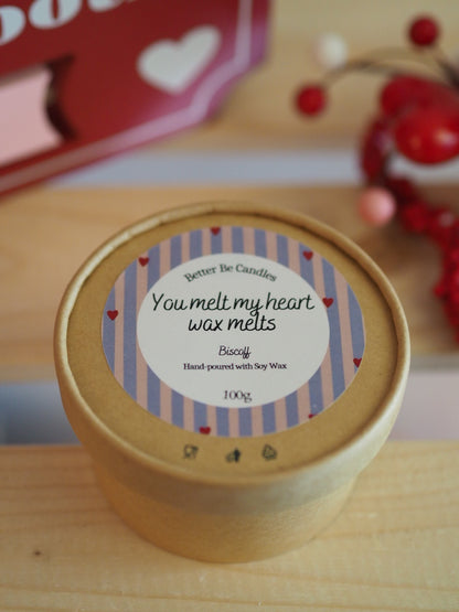 You Melts My Heart Wax Melts - Biscoff 100g