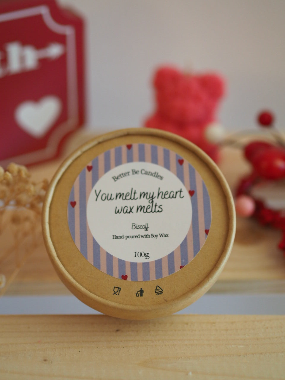 You Melts My Heart Wax Melts - Biscoff 100g