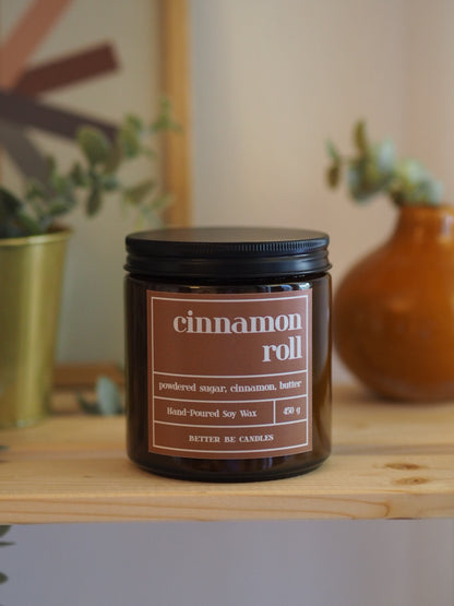 Cinnamon Roll | Φυτικό Κερί Σόγιας