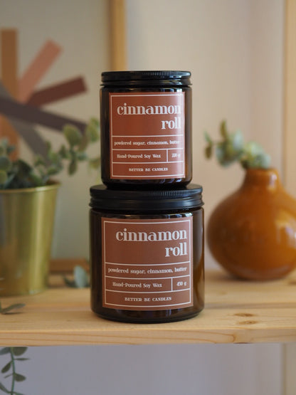 Cinnamon Roll Giga 450g| Φυτικό Κερί Σόγιας