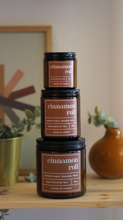 Cinnamon Roll Giga 450g| Φυτικό Κερί Σόγιας