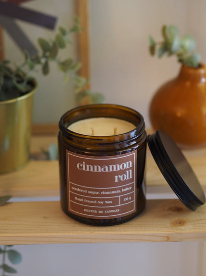 Cinnamon Roll | Φυτικό Κερί Σόγιας