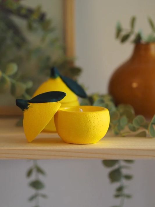 Χειροποίητο Τσιμεντένιο Δοχείο Lemon