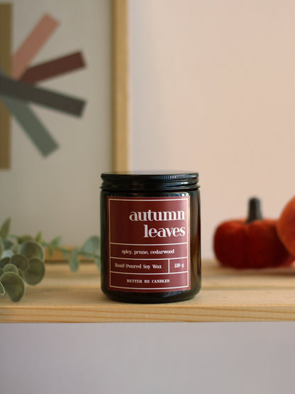 Autumn Leaves | Φυτικό Κερί Σόγιας