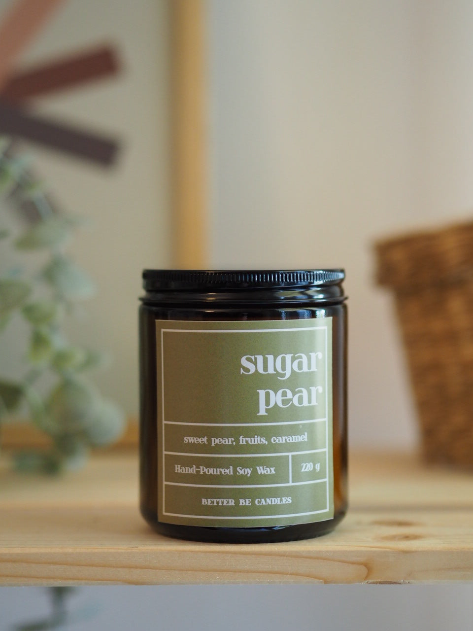 Sugar Pear | Natural Candle